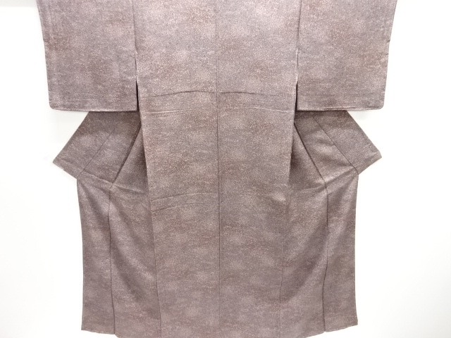 未使用品　のり散らし模様小紋着物